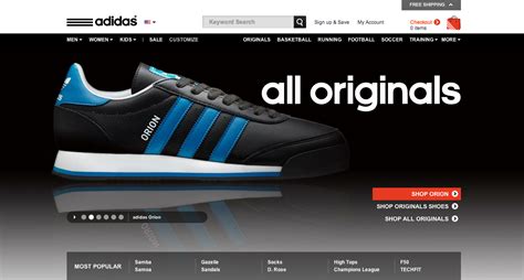 adidas official page.